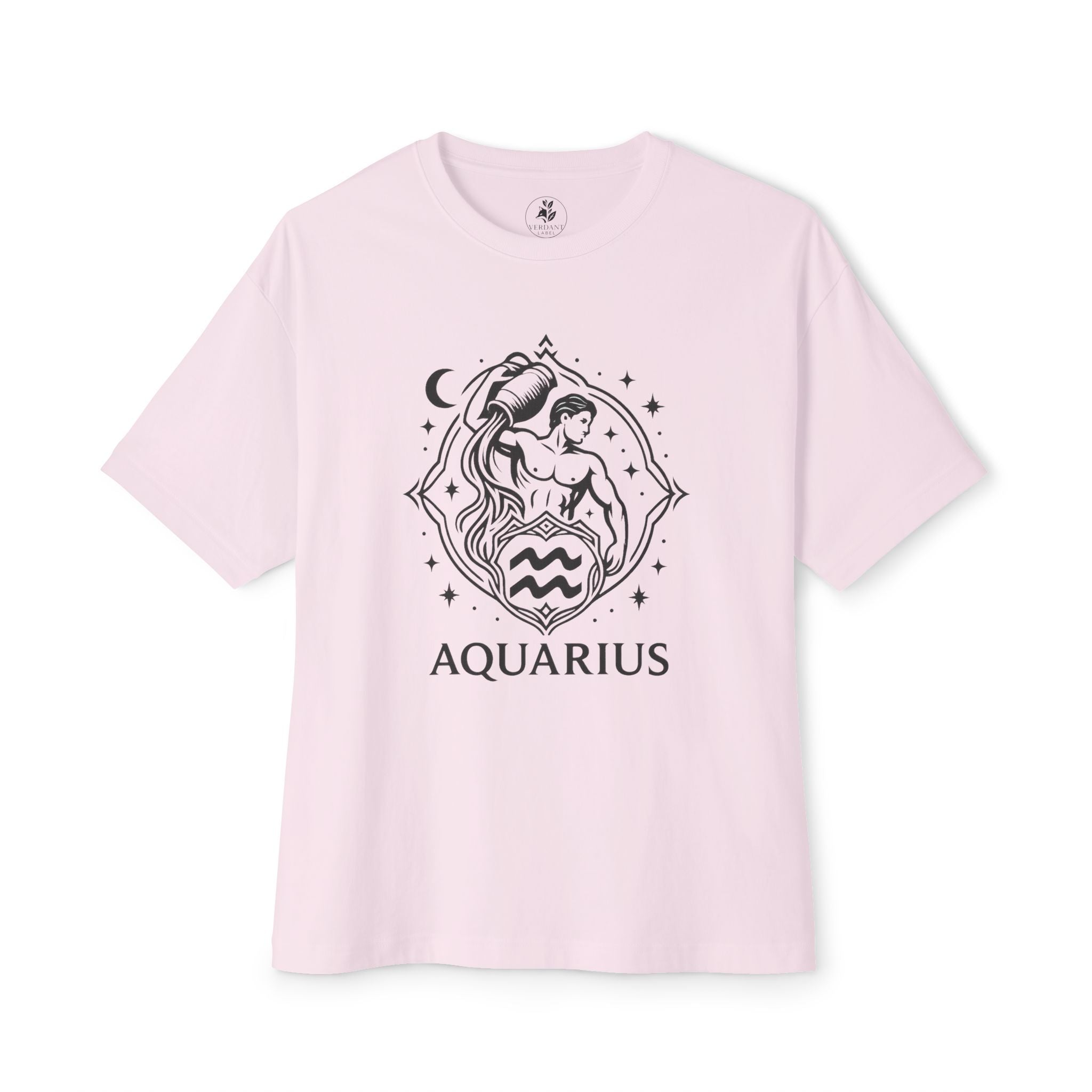 Oversized Aquarius Tee - Streetwear meets Mythology