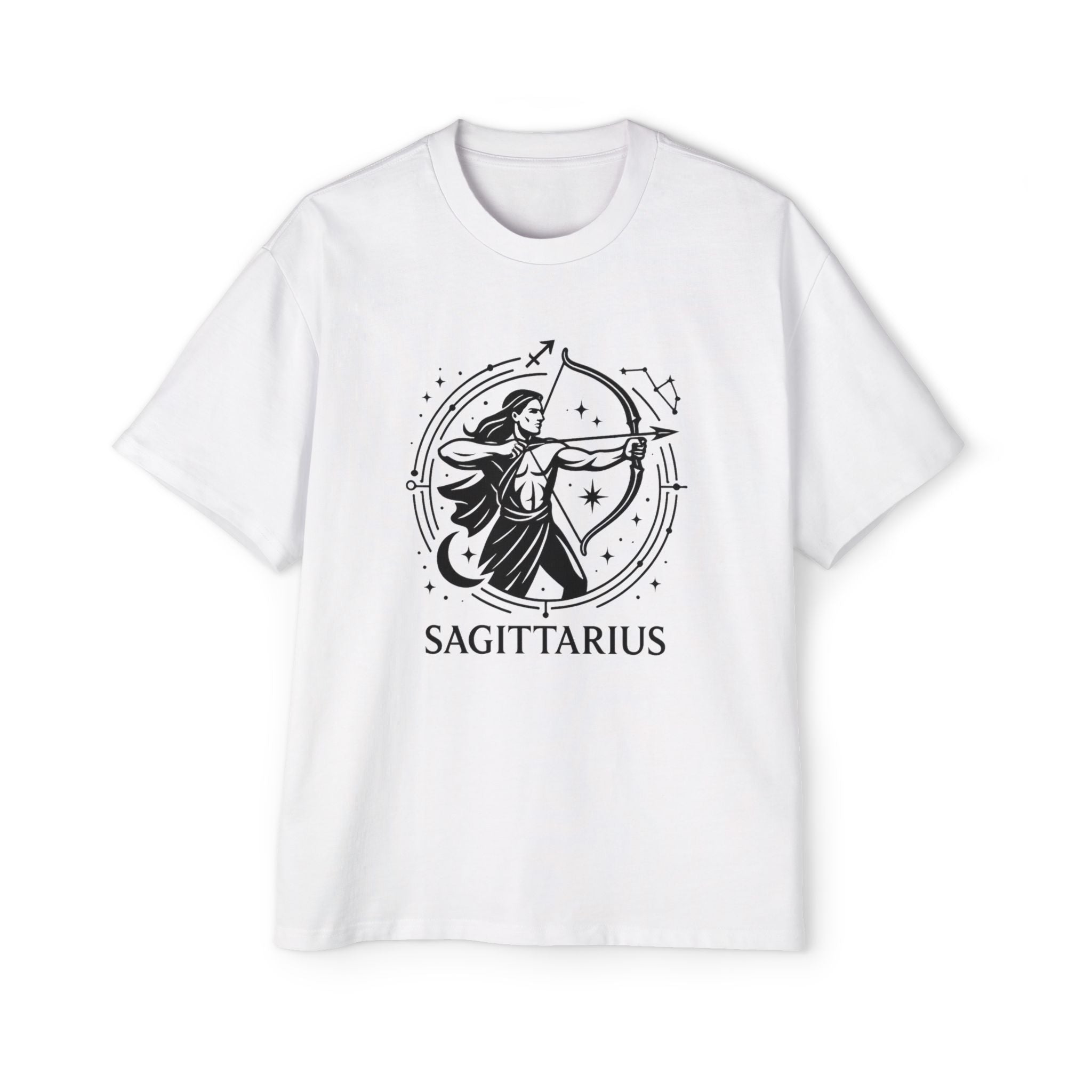 Oversized Sagittarius Tee - Streetwear meets Mythology