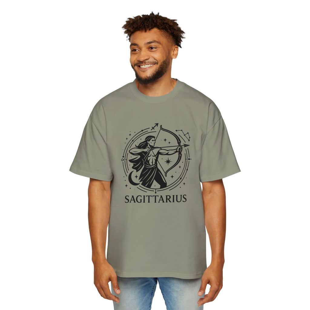 Oversized Sagittarius Tee - Streetwear meets Mythology