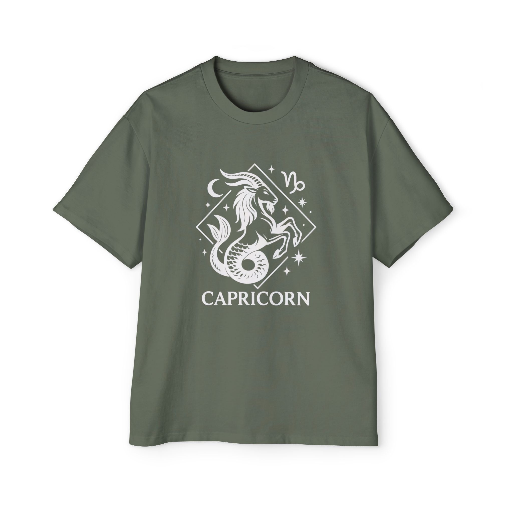 Oversized Capricorn Tee - Streetwear meets Mythology