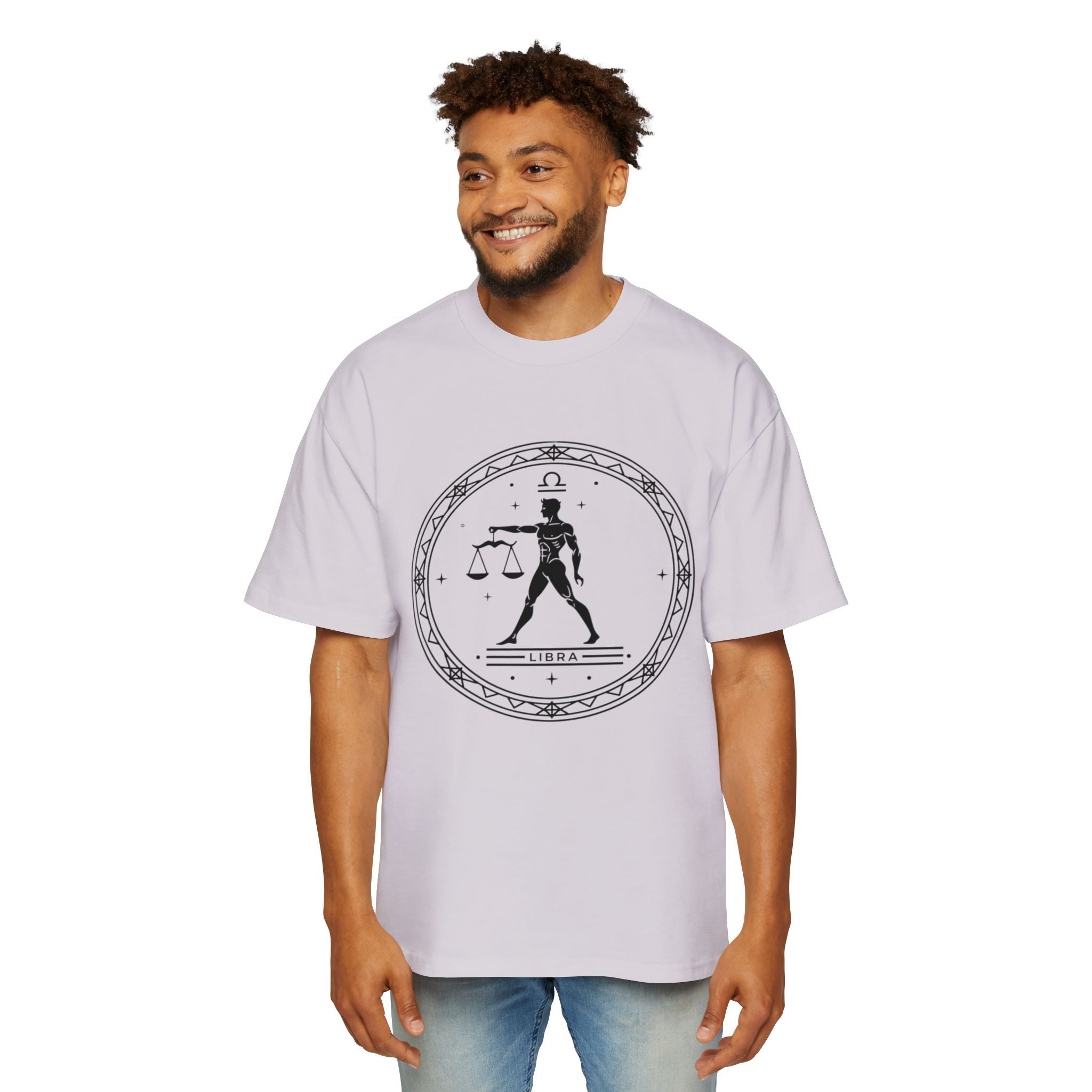 Oversized Libra Tee - Streetwear meets Mythology