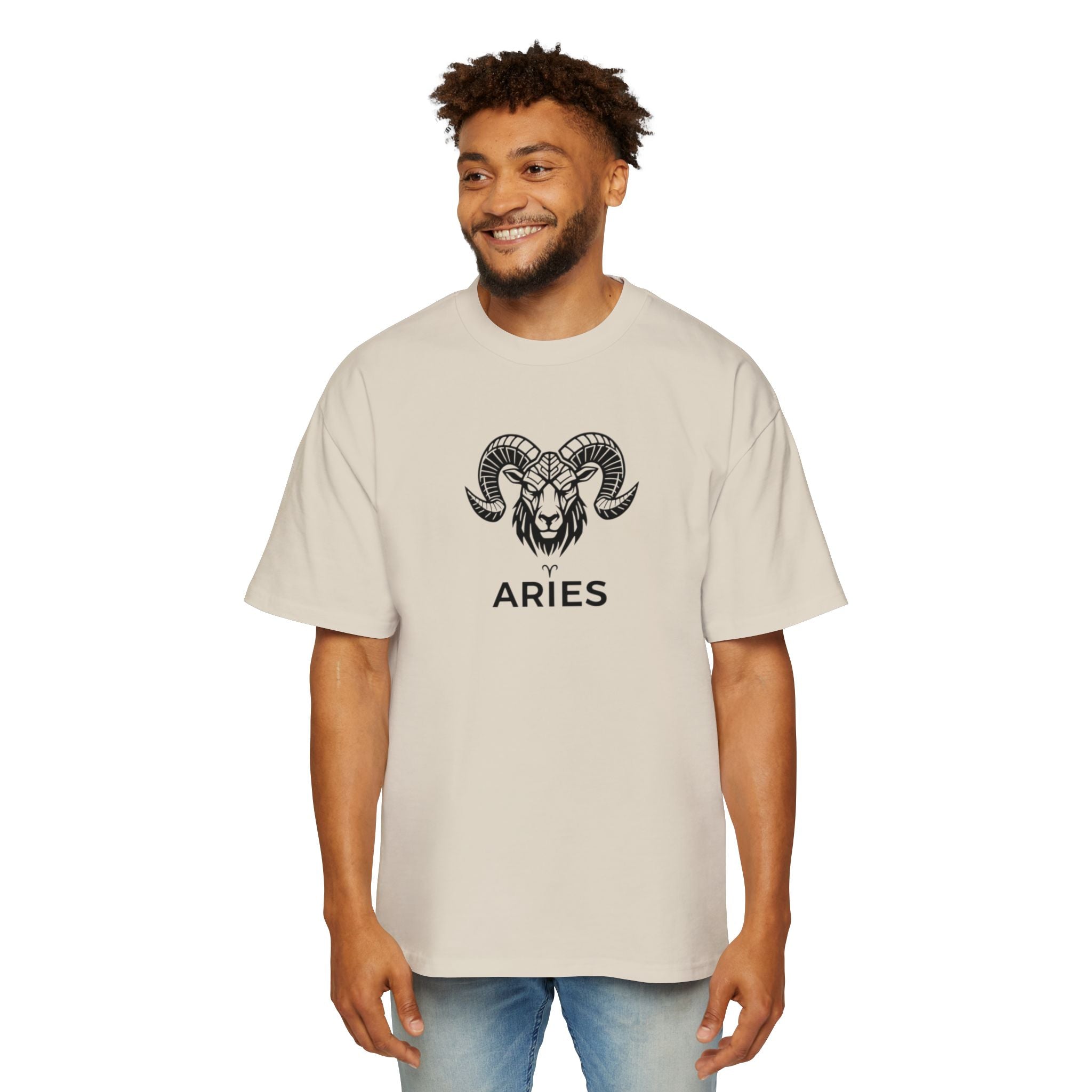 Oversized Aries Tee - Streetwear meets Mythology