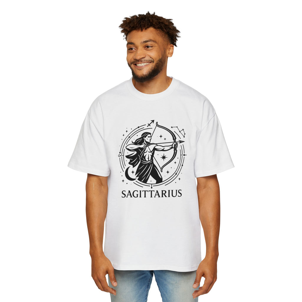Oversized Sagittarius Tee - Streetwear meets Mythology