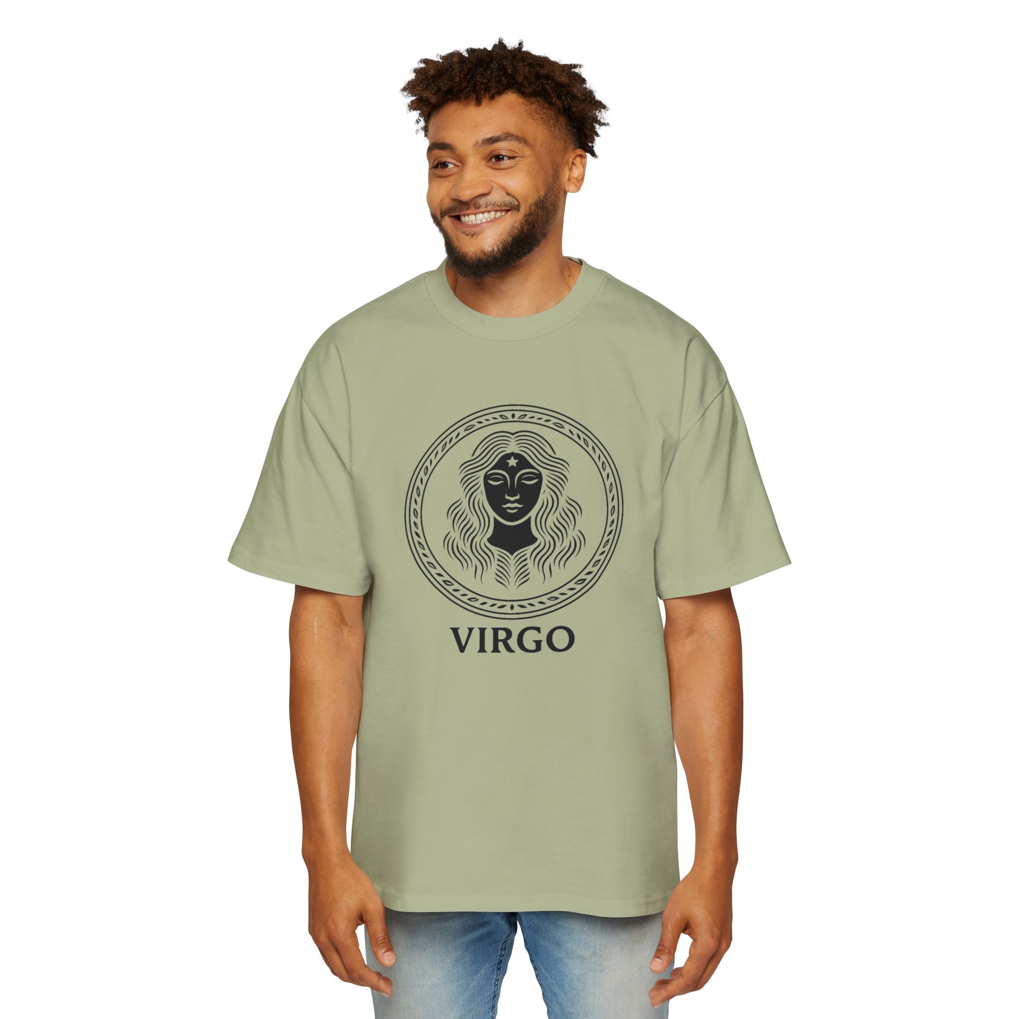 Oversized Virgo Tee - Streetwear meets Mythology