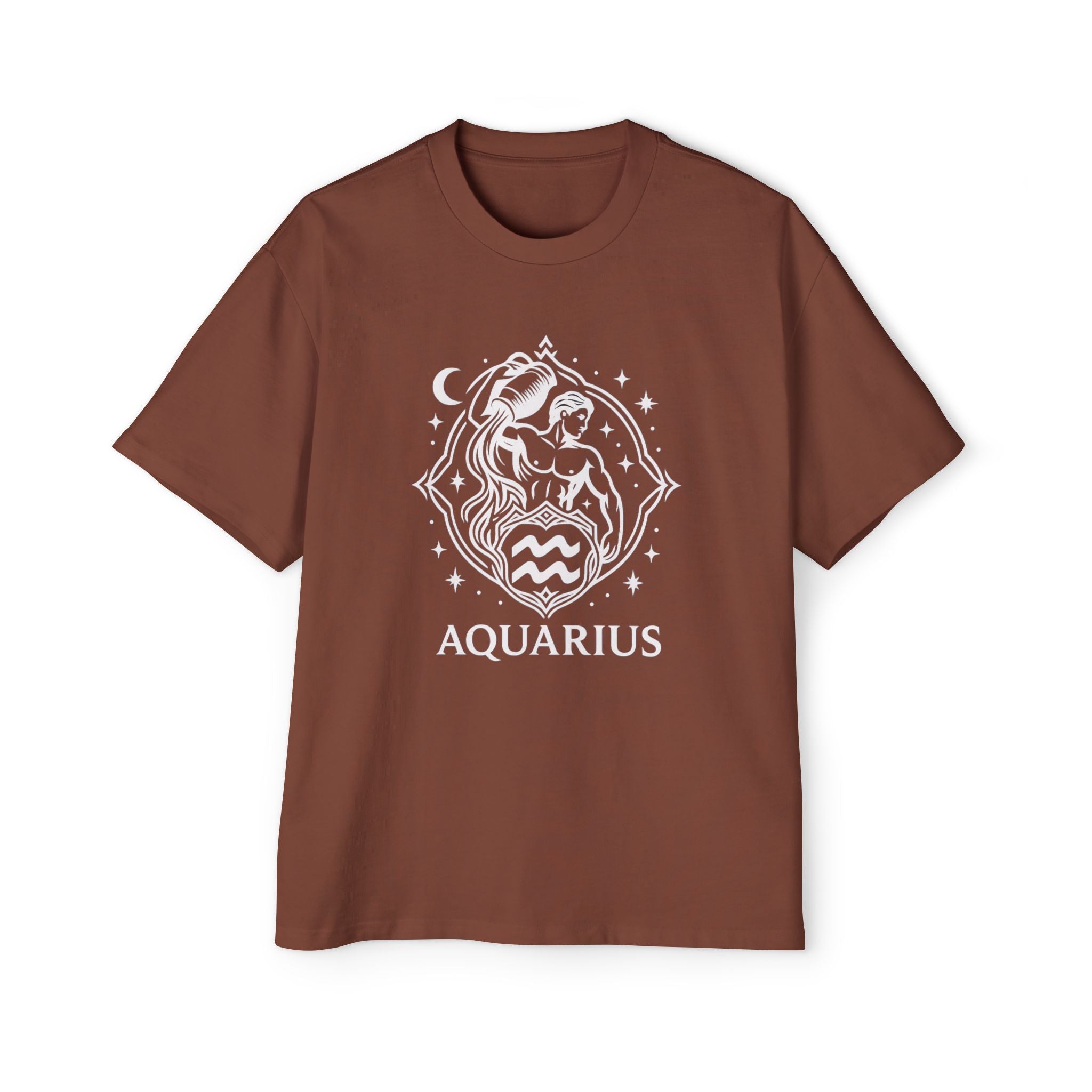 Oversized Aquarius Tee - Streetwear meets Mythology