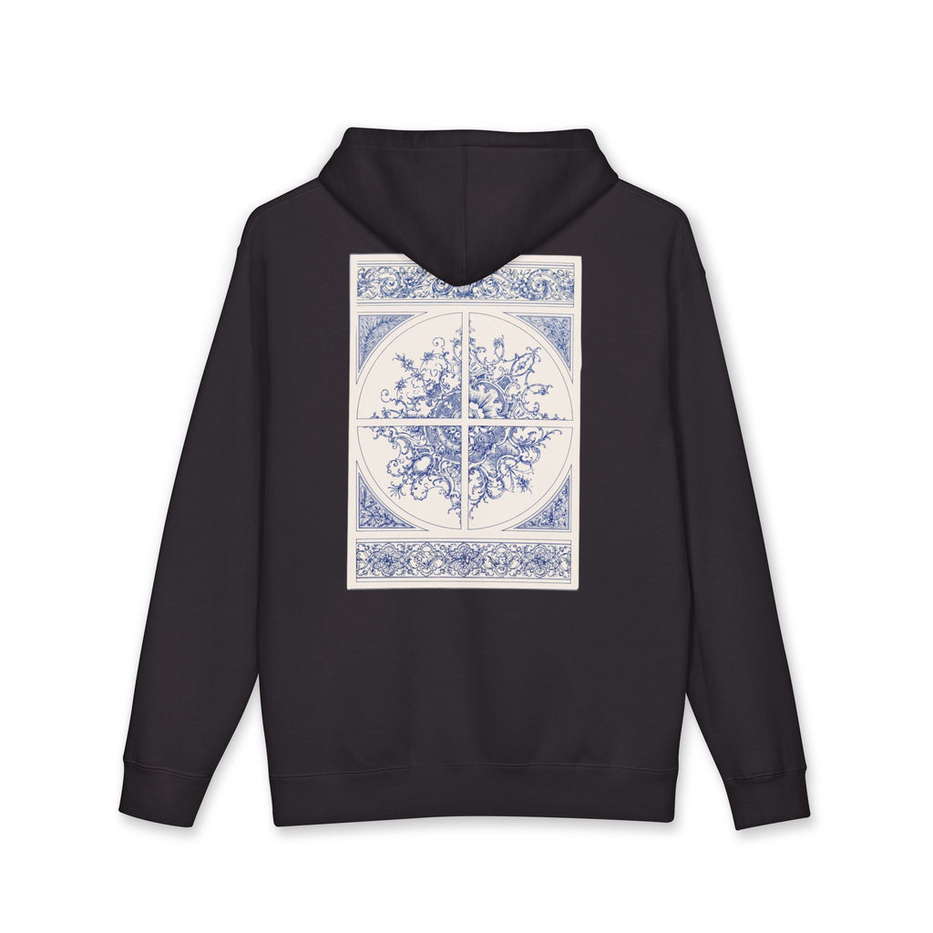 Azulejo Floral Tile hoodie | Ceramic inspired floral illustration
