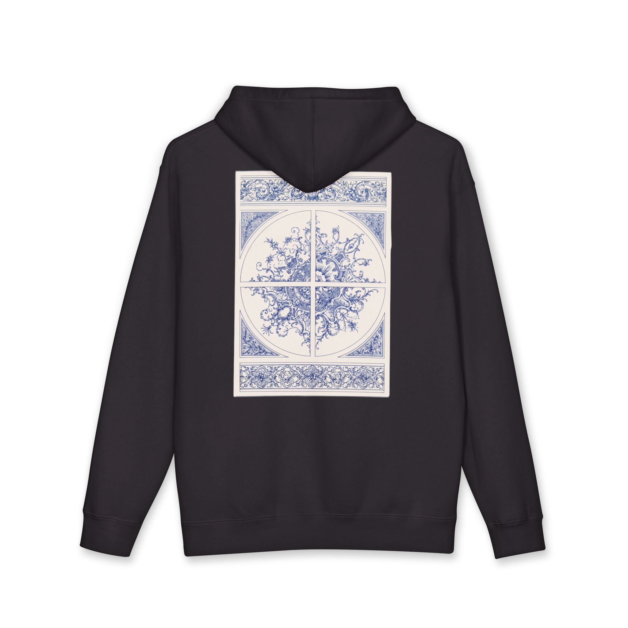 Azulejo Floral Tile hoodie | Ceramic inspired floral illustration