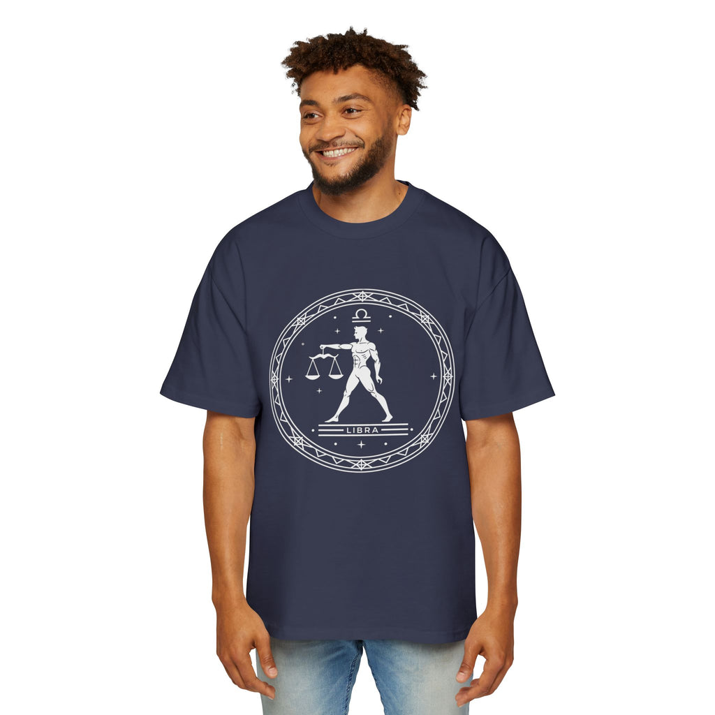 Oversized Libra Tee - Streetwear meets Mythology
