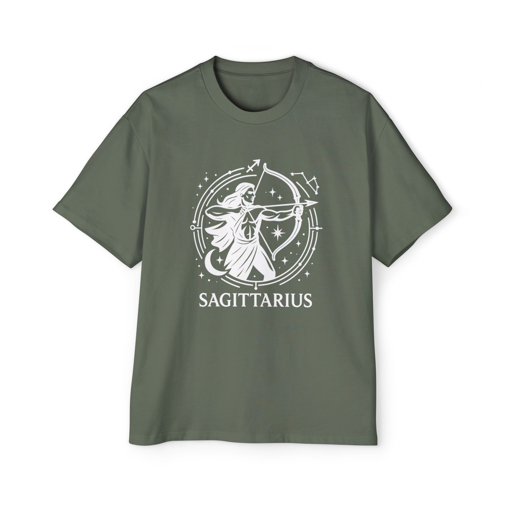 Oversized Sagittarius Tee - Streetwear meets Mythology