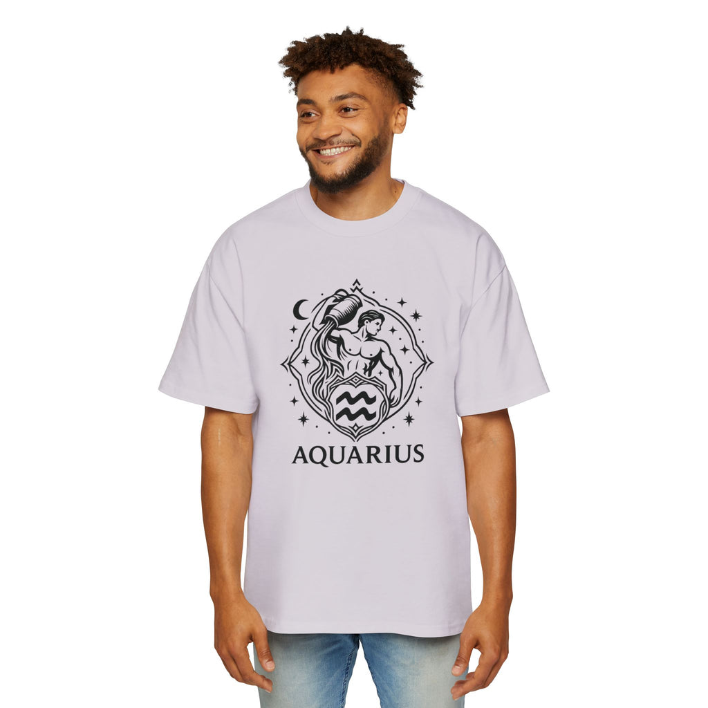 Oversized Aquarius Tee - Streetwear meets Mythology