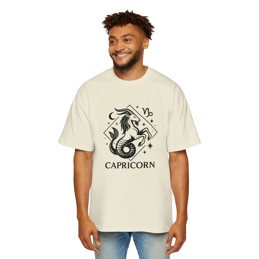 Oversized Capricorn Tee - Streetwear meets Mythology