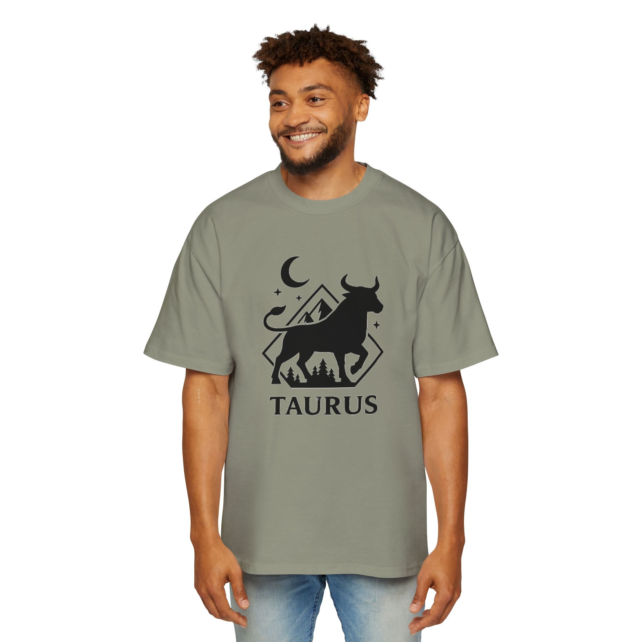 Oversized Taurus Tee - Streetwear meets Mythology