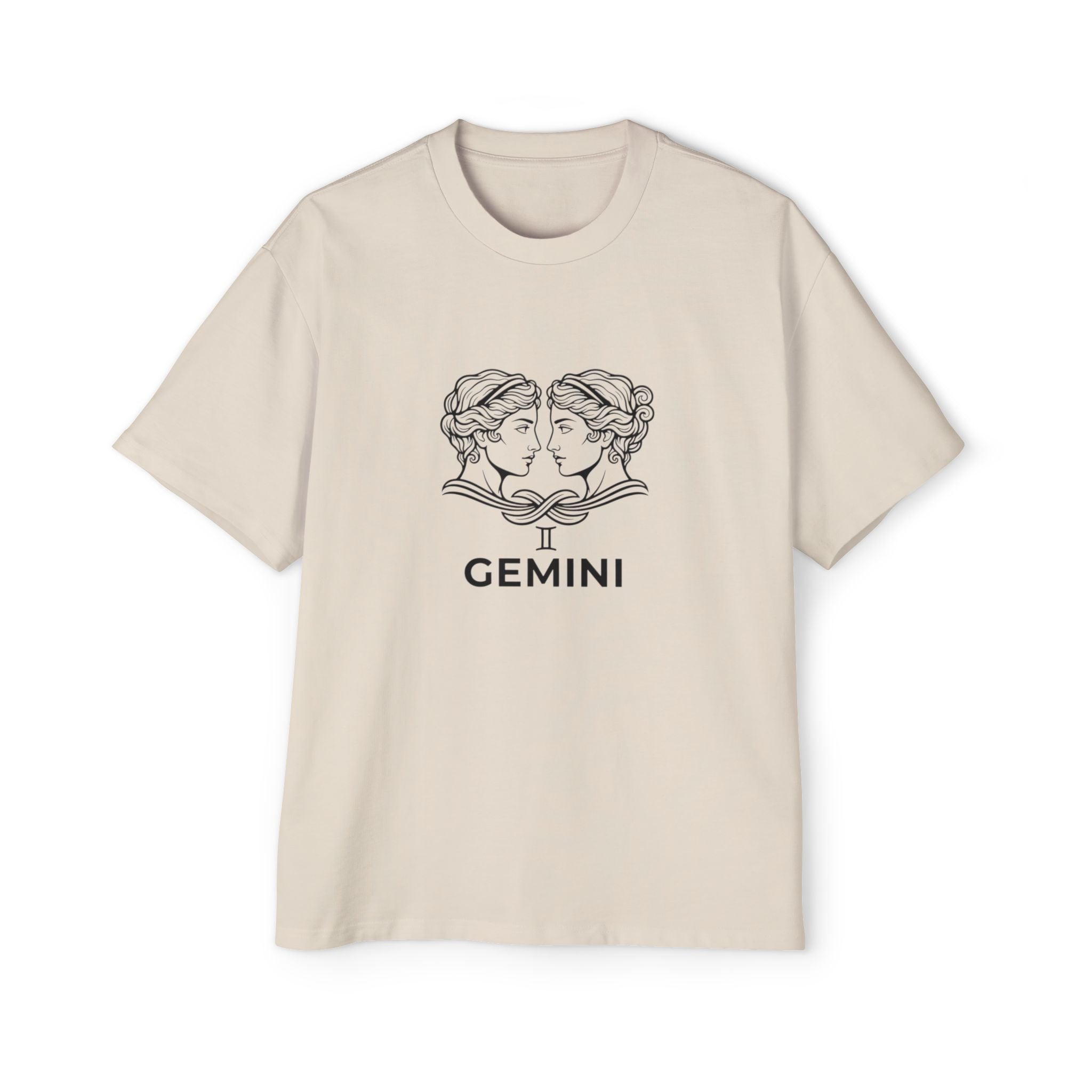 Oversized Gemini Tee - Streetwear meets Mythology