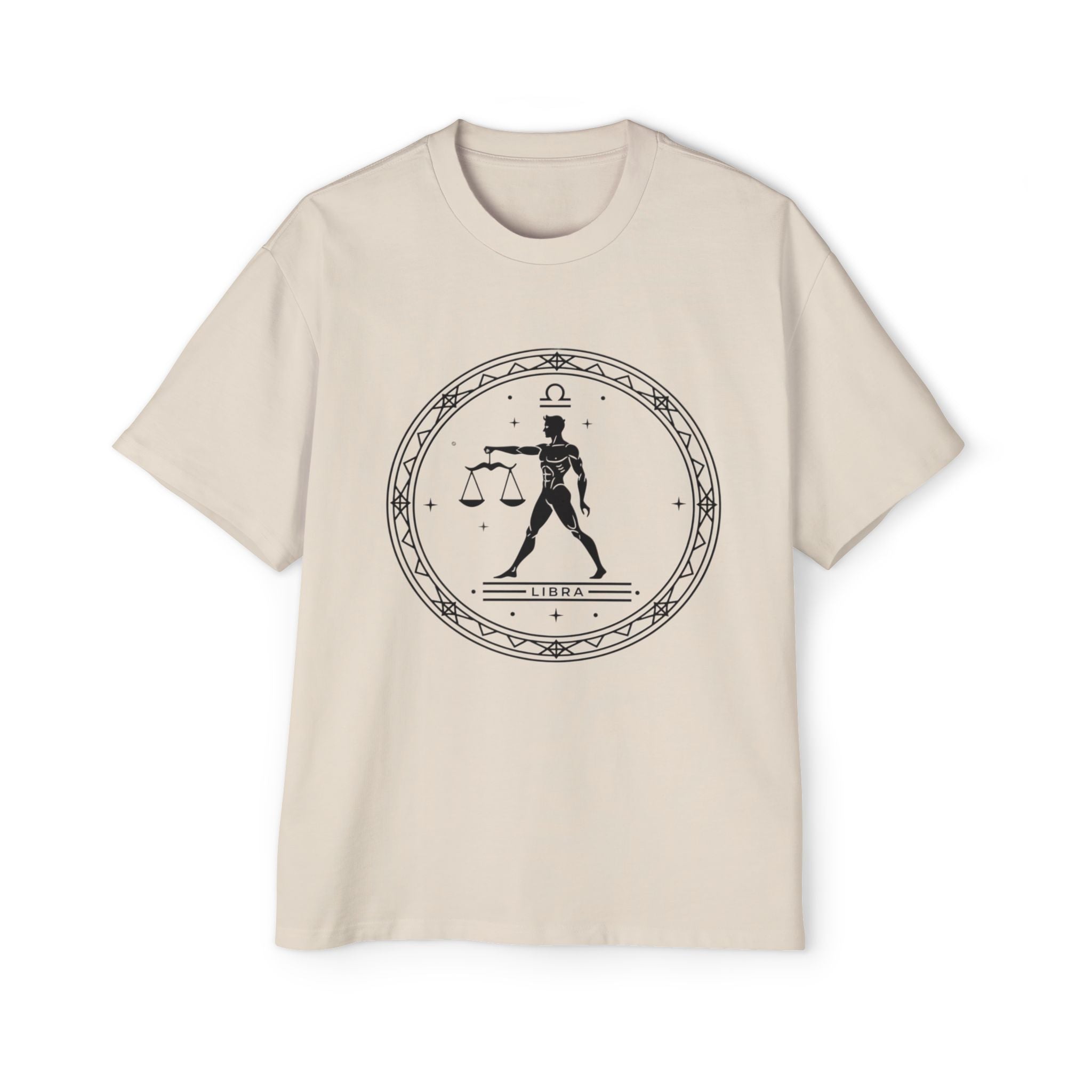 Oversized Libra Tee - Streetwear meets Mythology