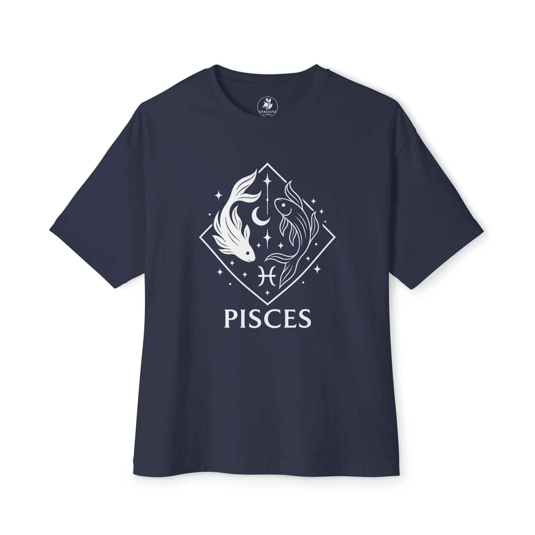 Oversized Pisces Tee - Streetwear meets Mythology