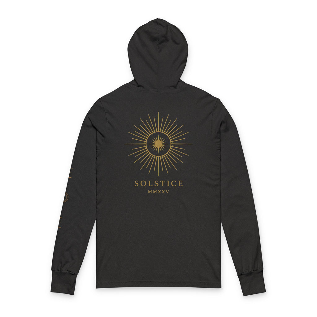Winter Solstice Hooded Long Sleeve Tee