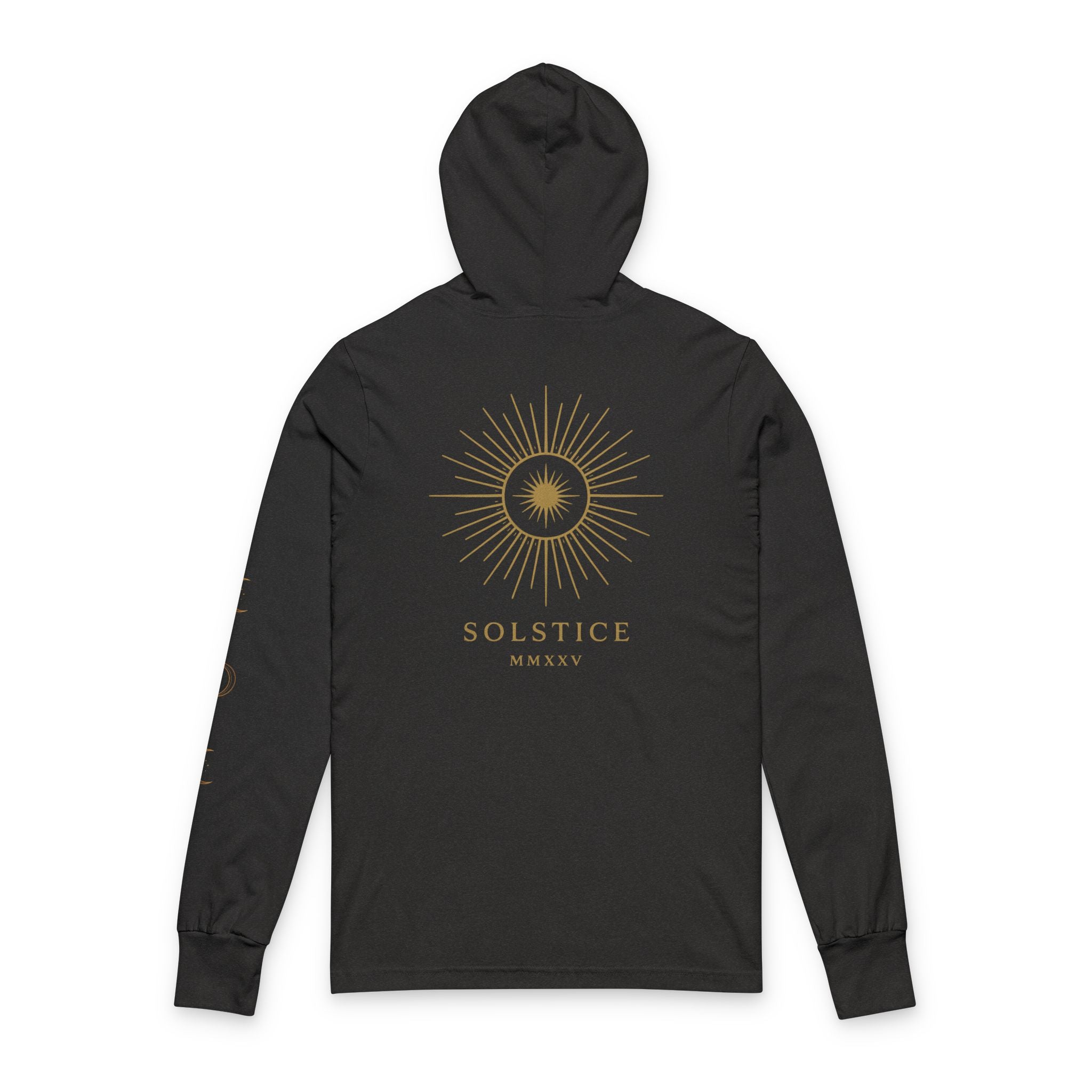 Winter Solstice Hooded Long Sleeve Tee