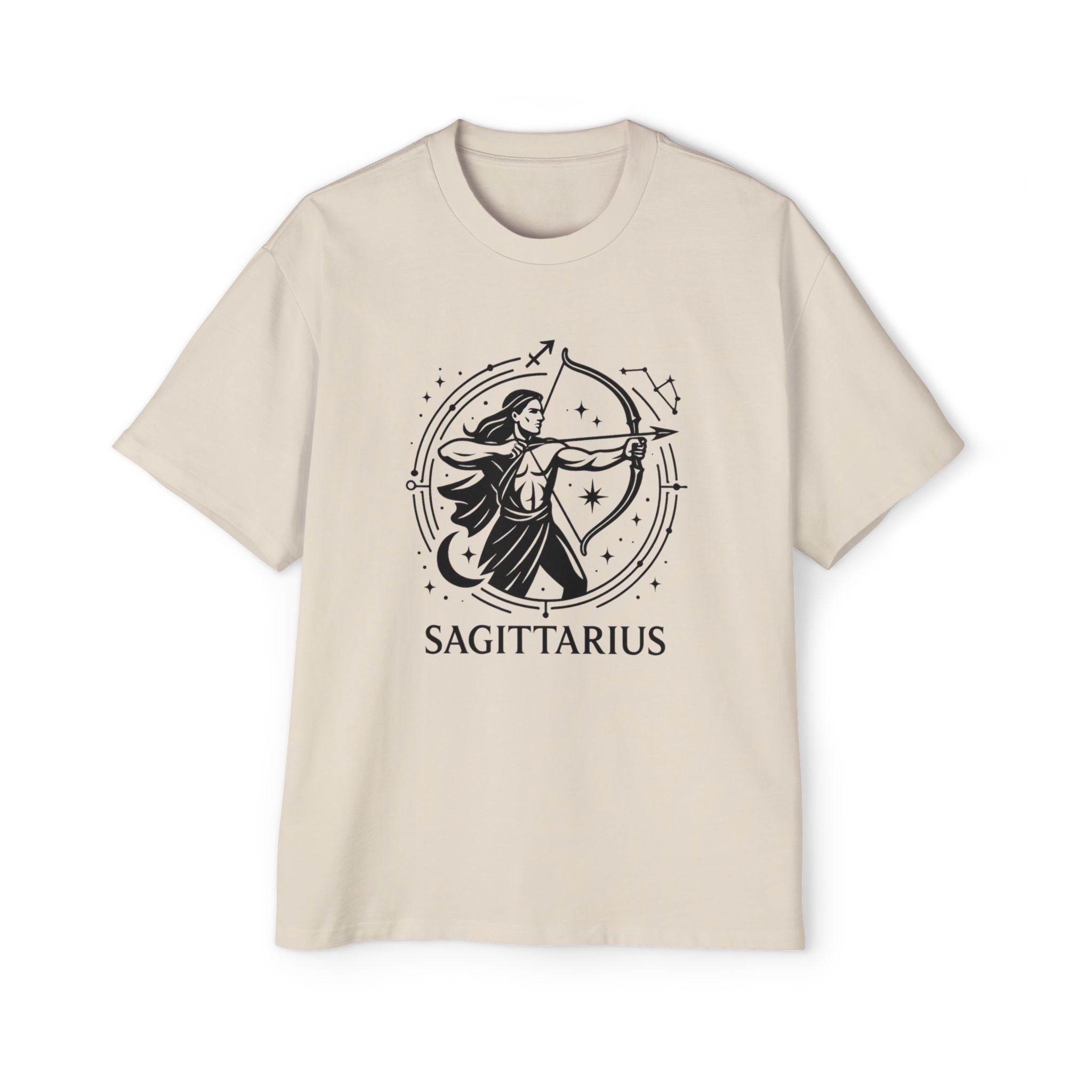 Oversized Sagittarius Tee - Streetwear meets Mythology