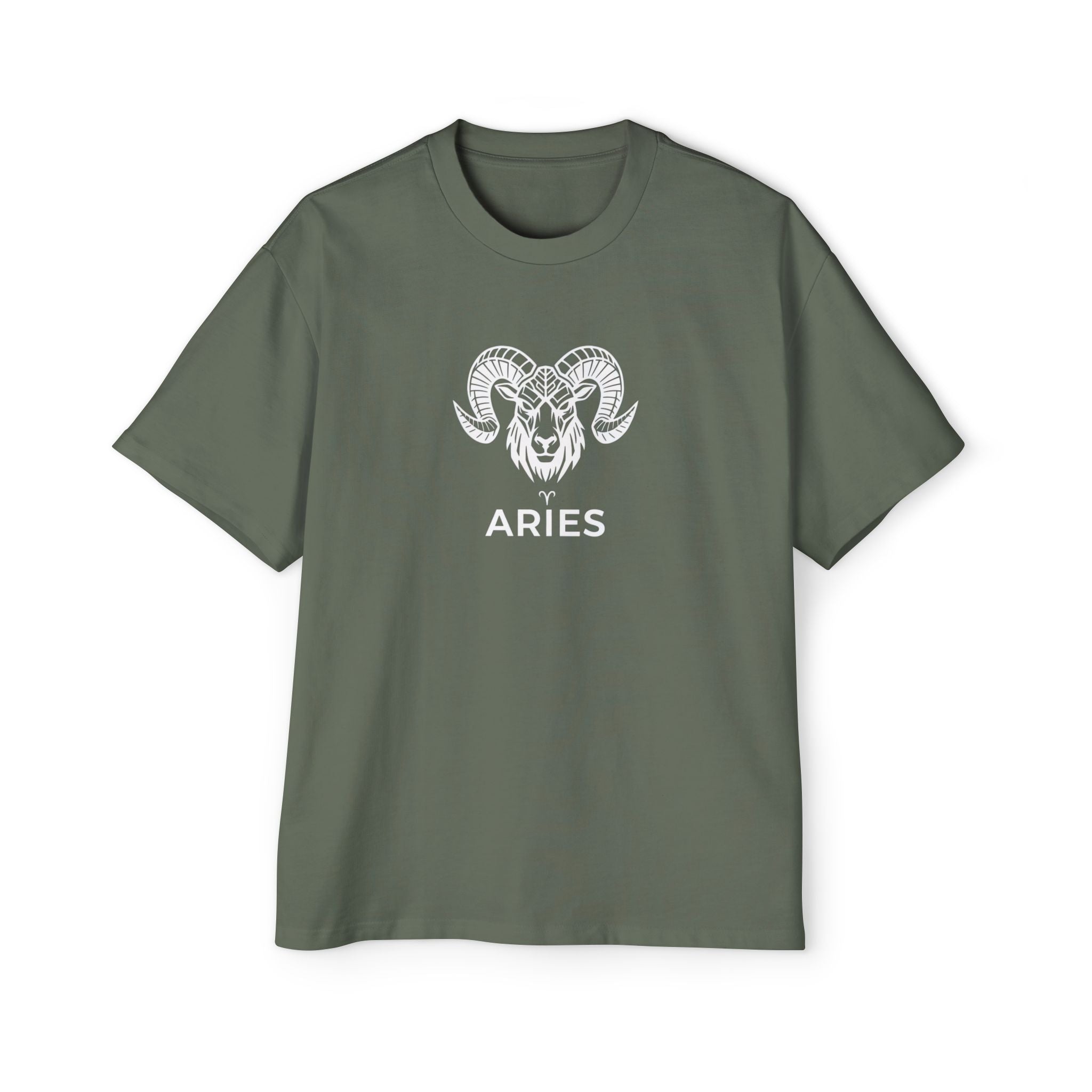 Oversized Aries Tee - Streetwear meets Mythology