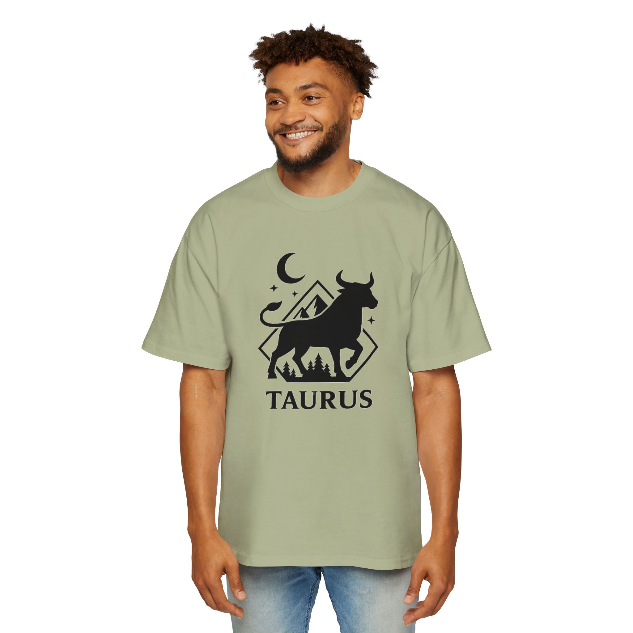 Oversized Taurus Tee - Streetwear meets Mythology