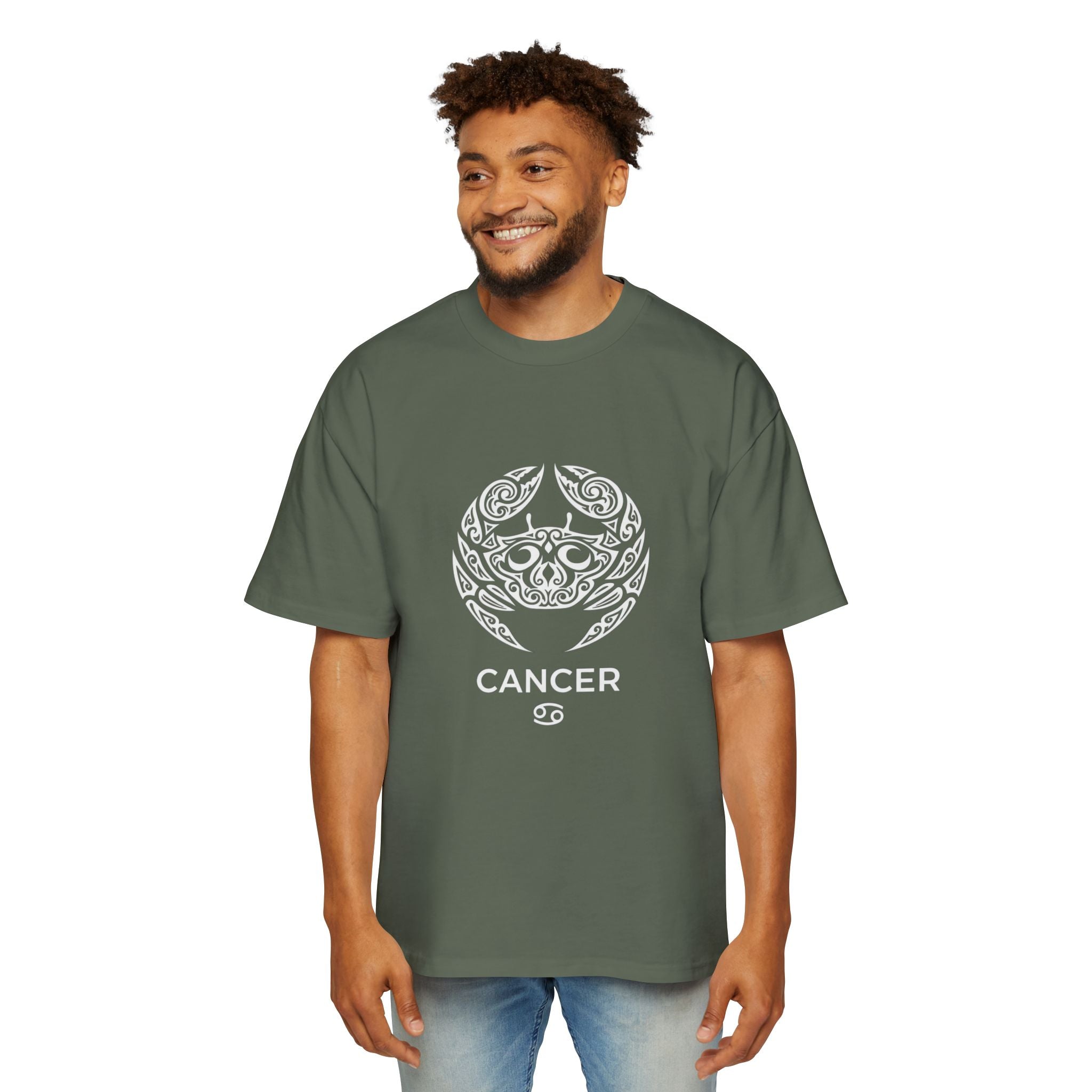 Oversized Cancer Tee - Streetwear meets Mythology