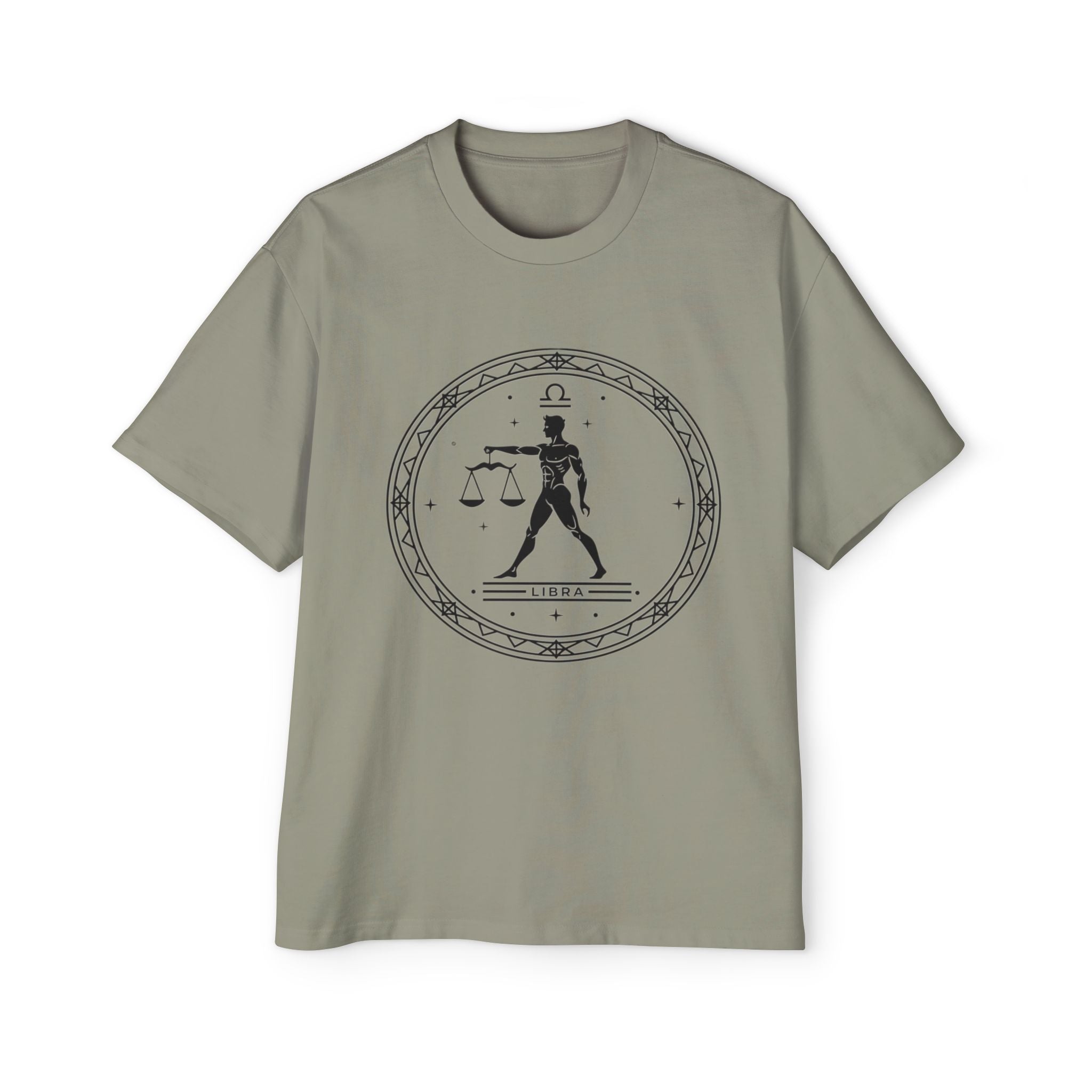 Oversized Libra Tee - Streetwear meets Mythology