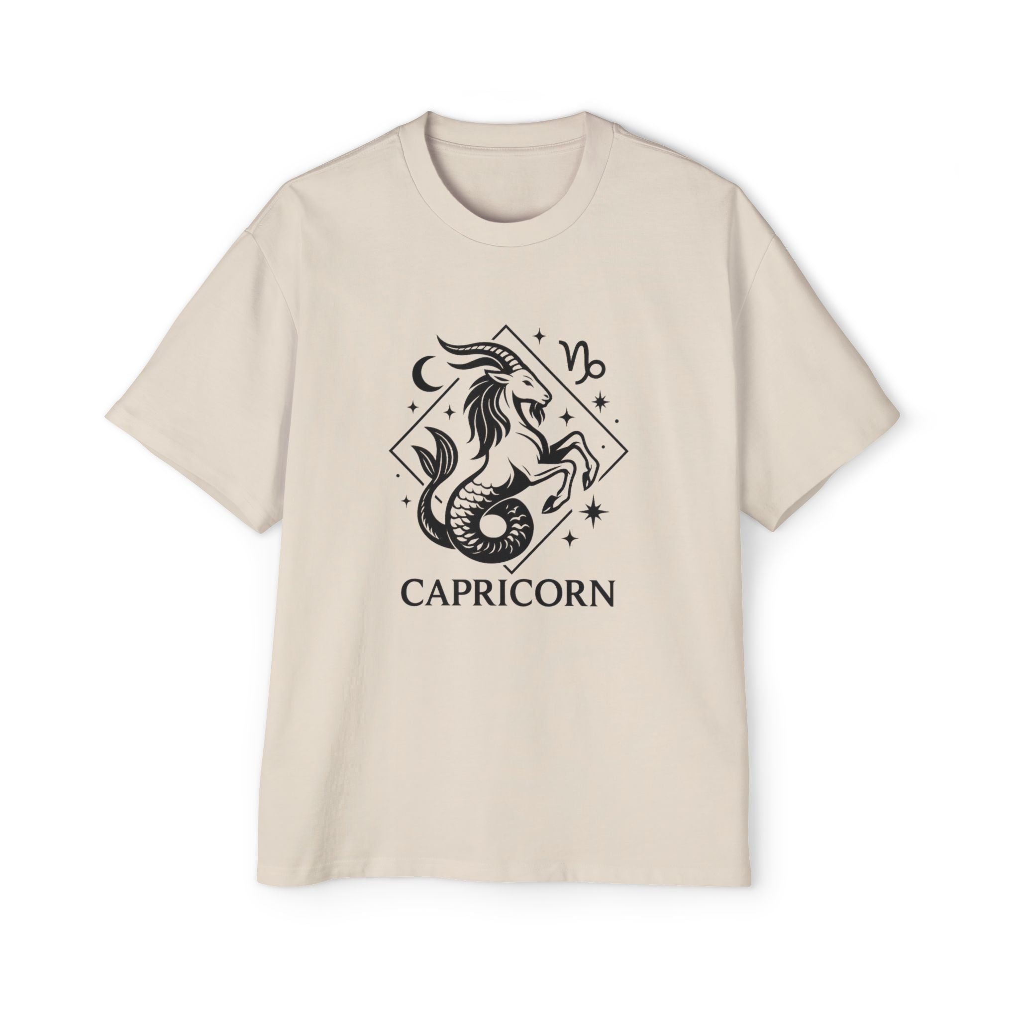 Oversized Capricorn Tee - Streetwear meets Mythology