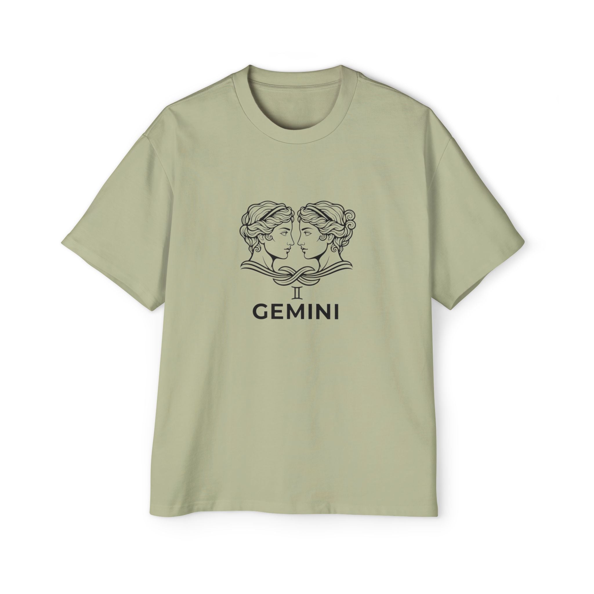 Oversized Gemini Tee - Streetwear meets Mythology
