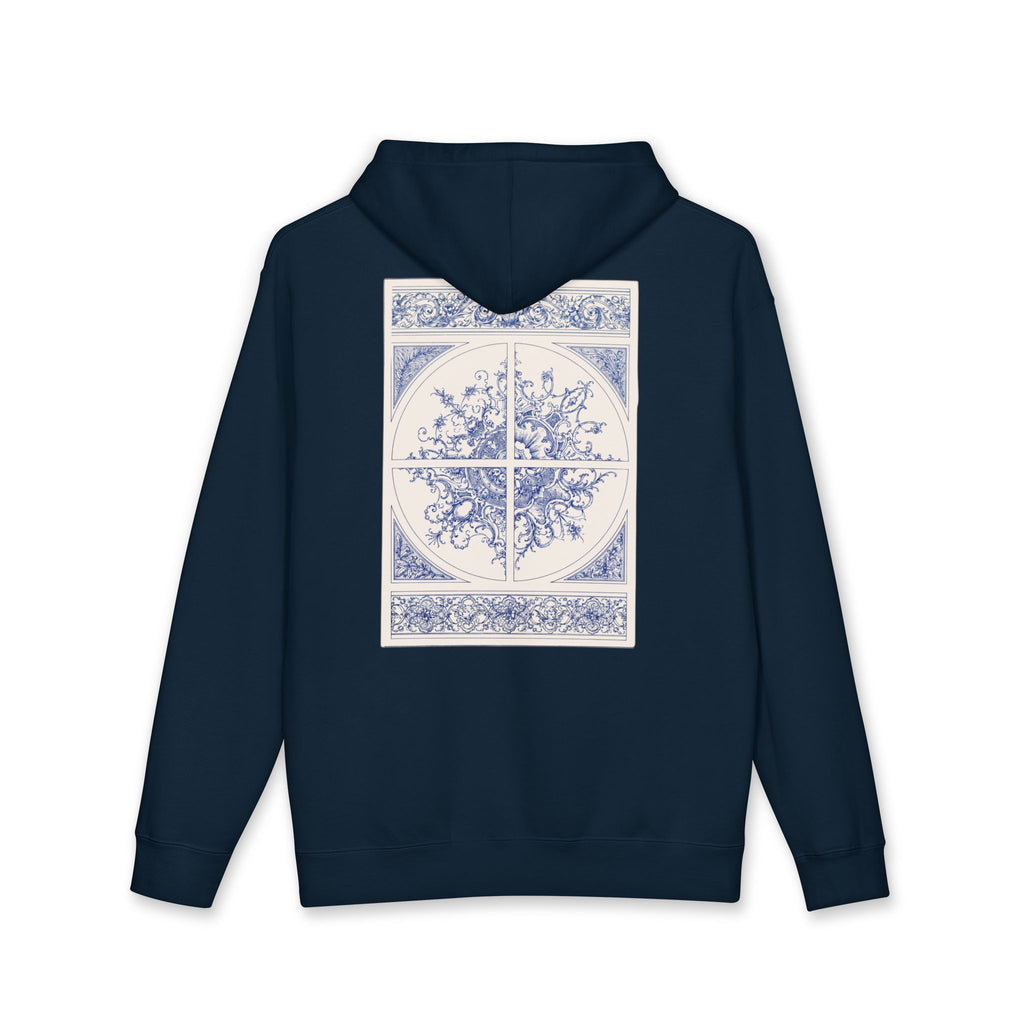 Azulejo Floral Tile hoodie | Ceramic inspired floral illustration