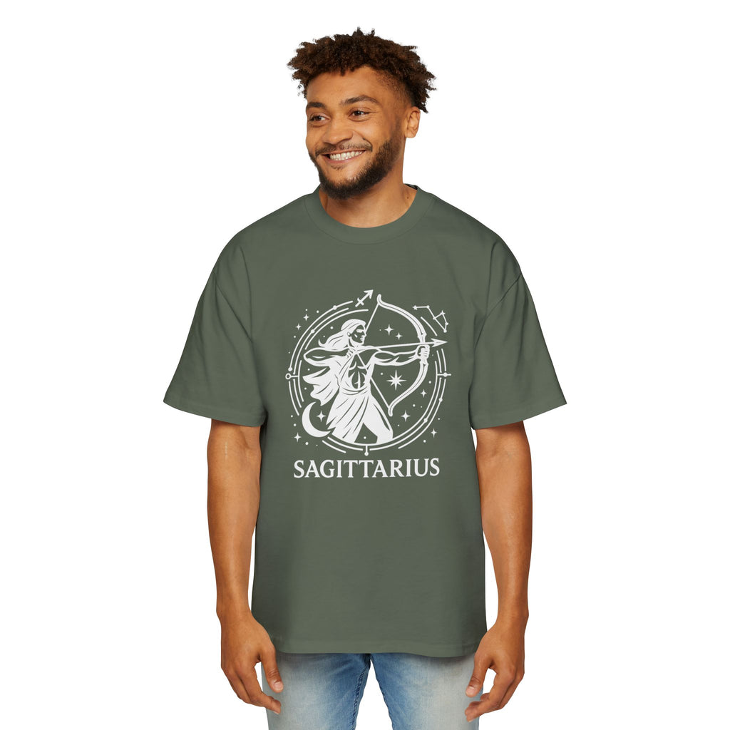 Oversized Sagittarius Tee - Streetwear meets Mythology