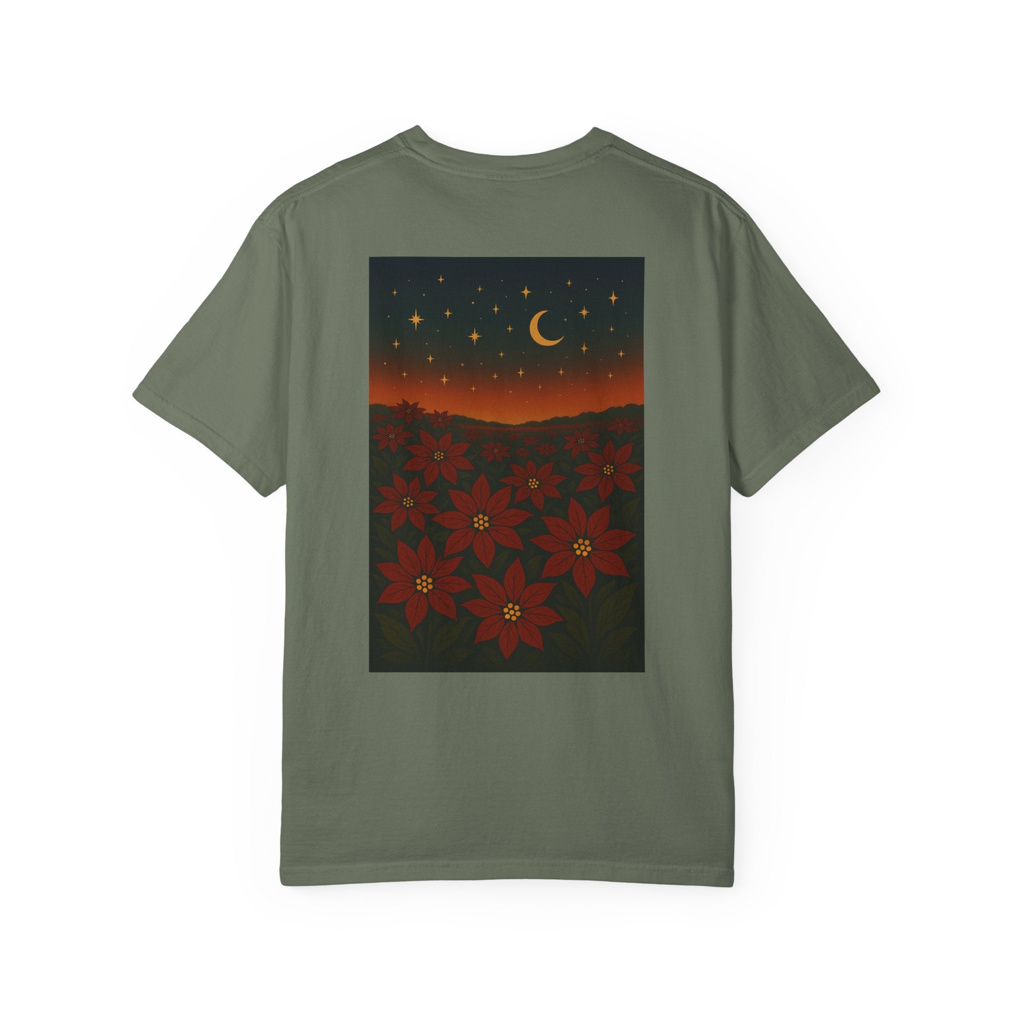 Poinsettia Winter Bloom T-Shirt