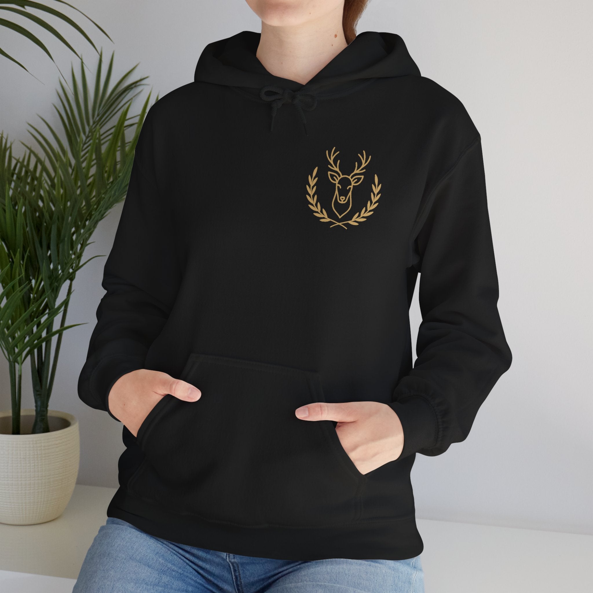 Stag Laurel Hoodie