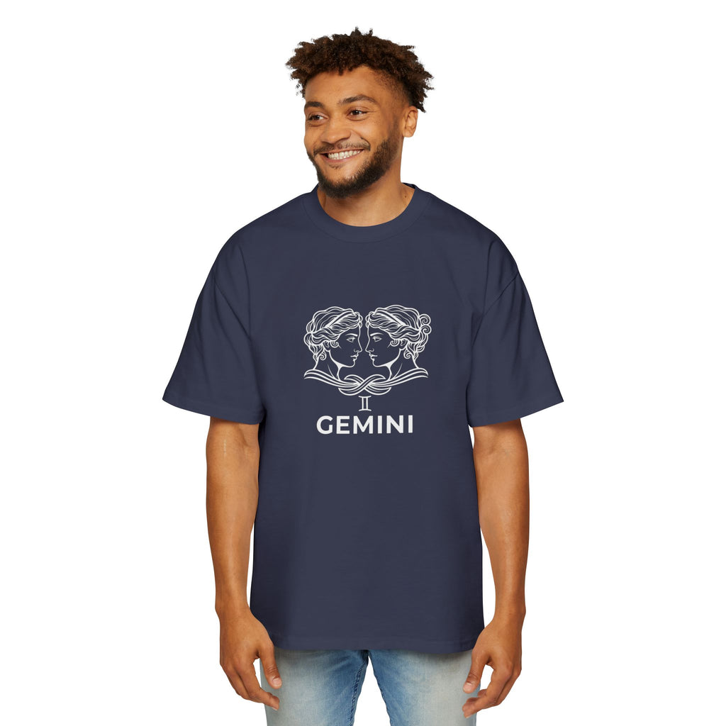 Oversized Gemini Tee - Streetwear meets Mythology