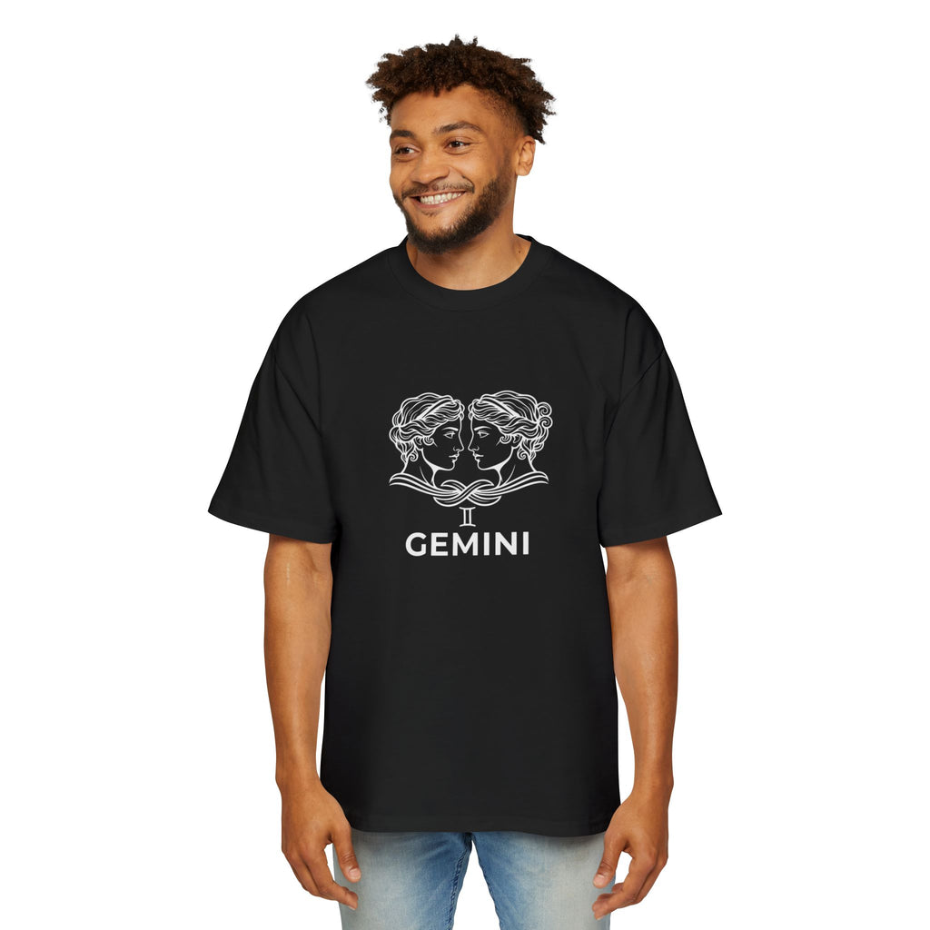 Oversized Gemini Tee - Streetwear meets Mythology