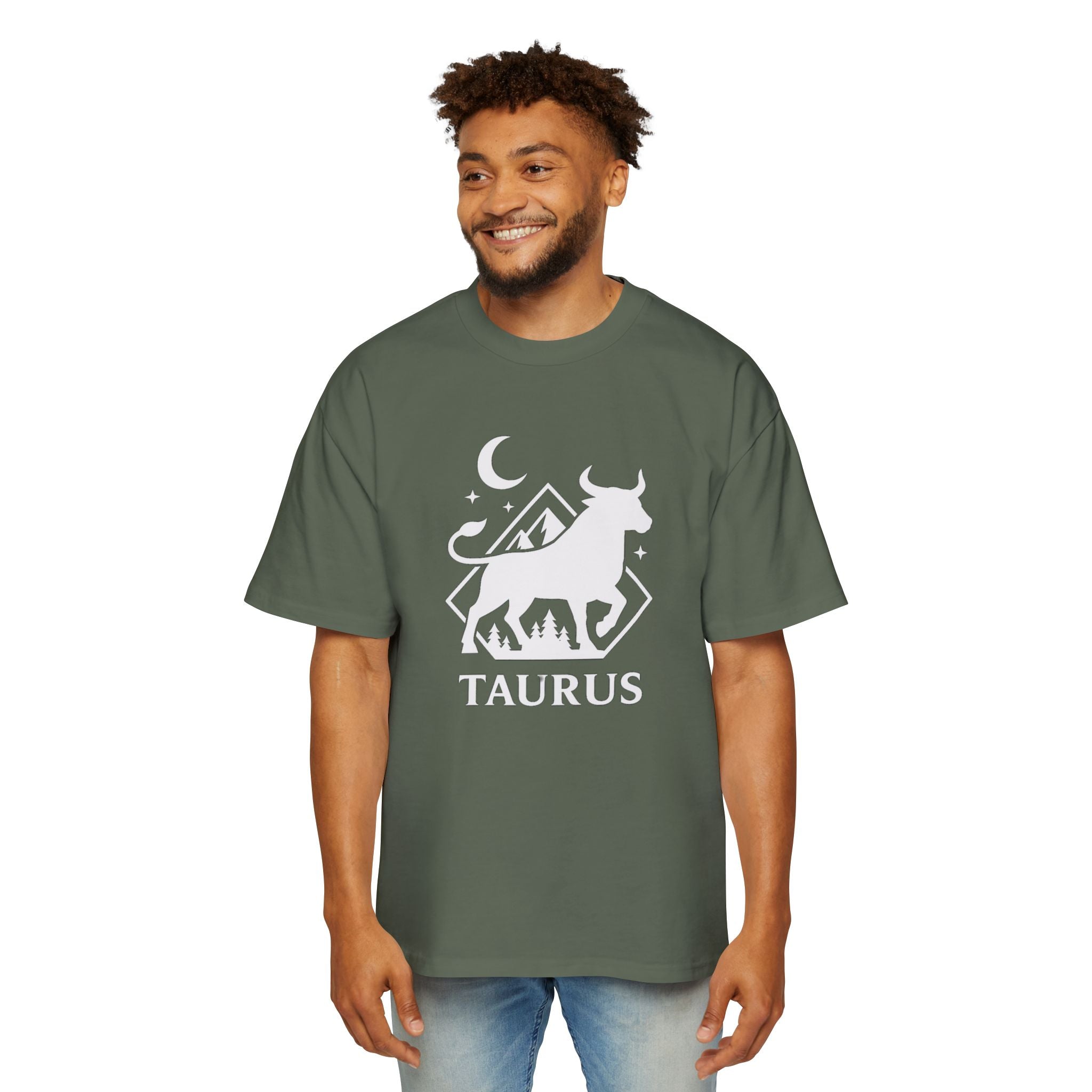 Oversized Taurus Tee - Streetwear meets Mythology