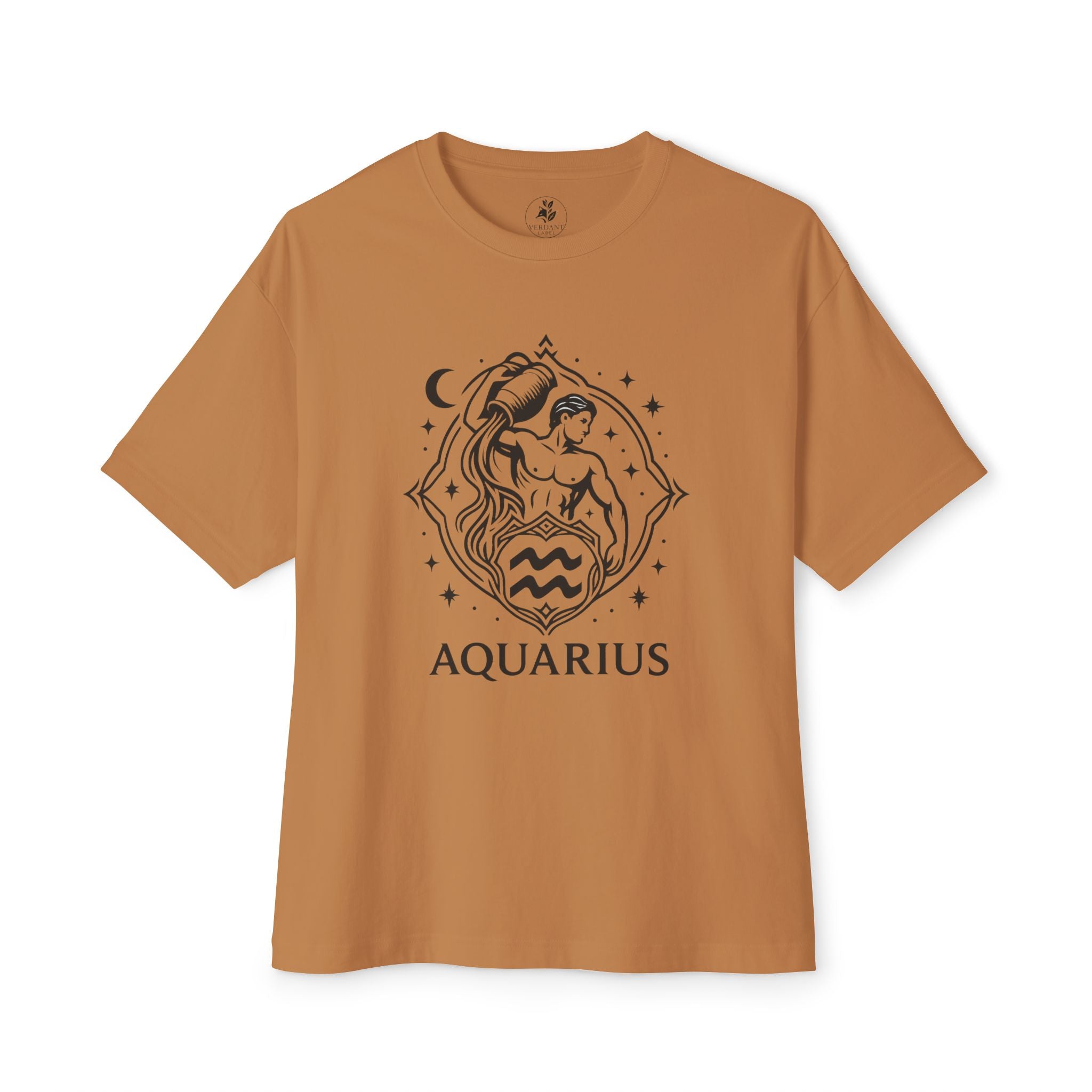 Oversized Aquarius Tee - Streetwear meets Mythology