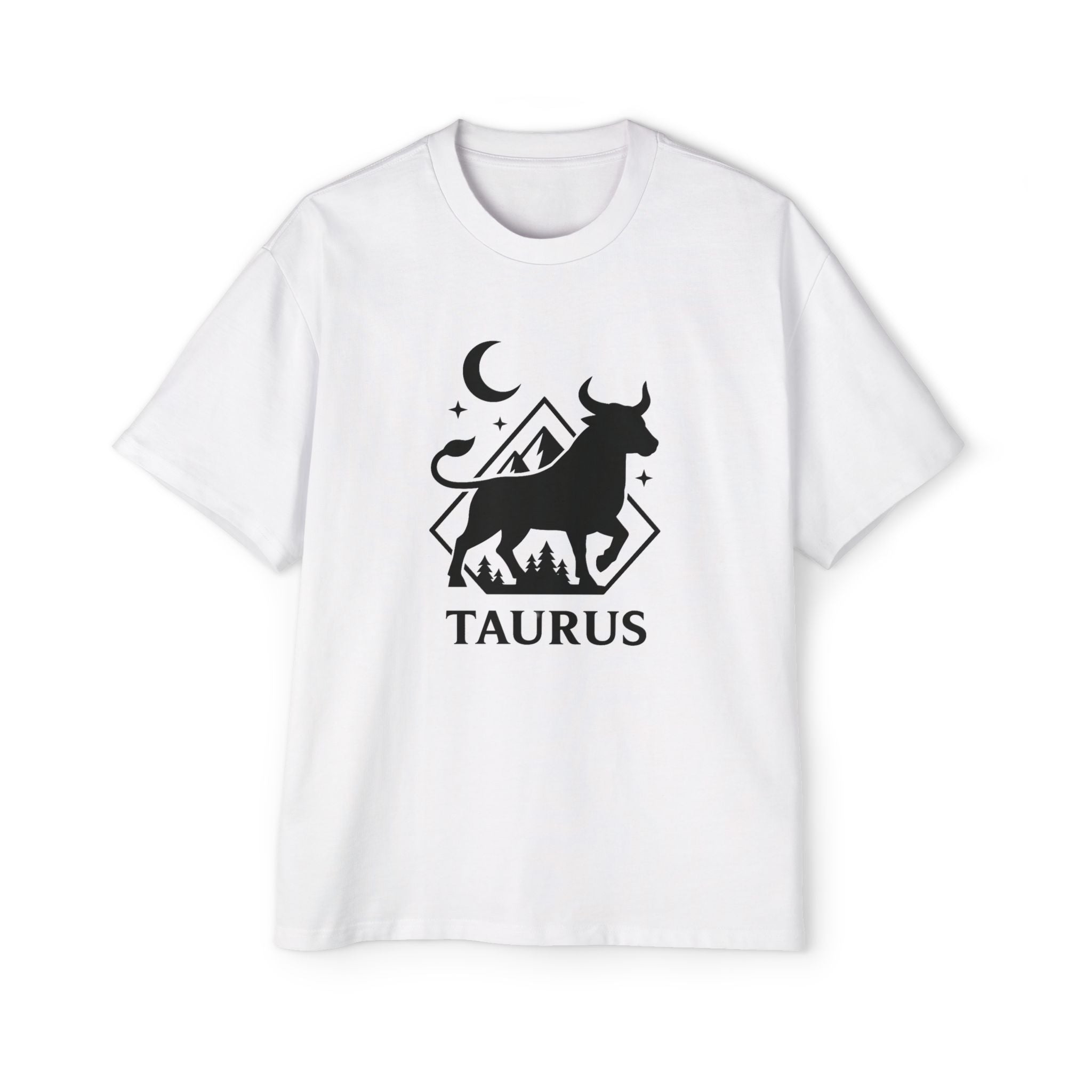 Oversized Taurus Tee - Streetwear meets Mythology