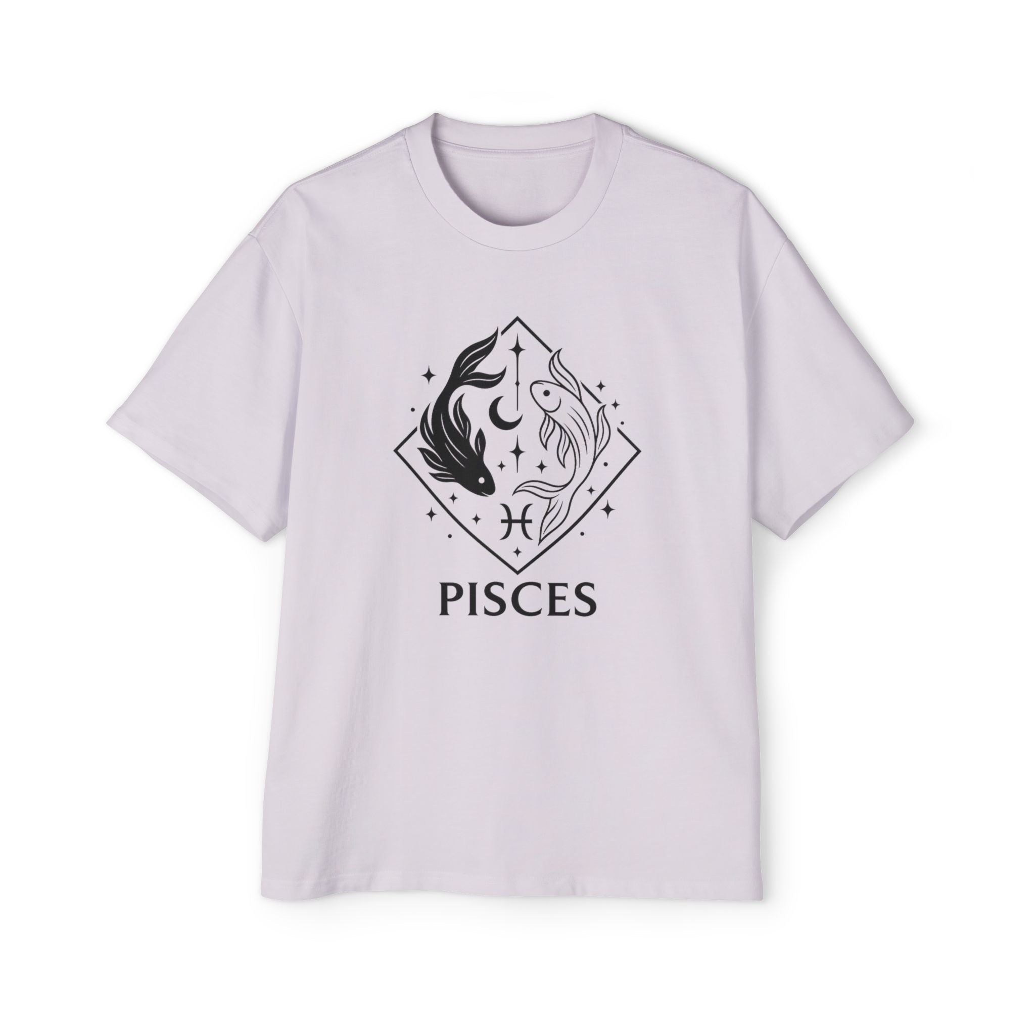 Oversized Pisces Tee - Streetwear meets Mythology
